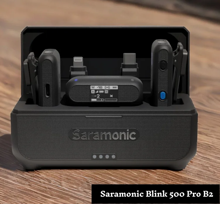 Saramonic Blink 500 Pro B2 - Ideal for Dynamic Shooting Environments