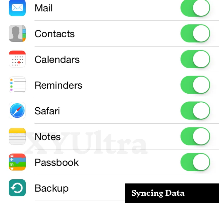 Syncing Data Across Apple Devices
