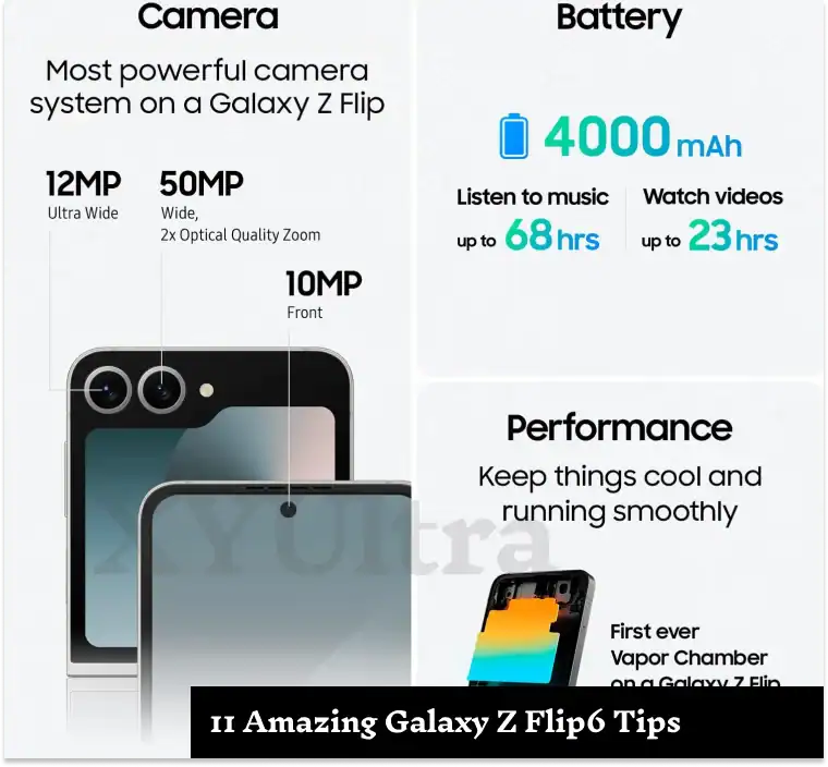 11 Amazing Galaxy Z Flip6 Tips to Boost Your Phone