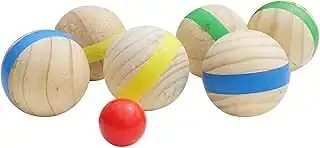 Colorful wood and foam balls for physical therapy, core training, and fitness exercises at XYUltra, ideal for enhancing strength, coordination, and rehabilitation.