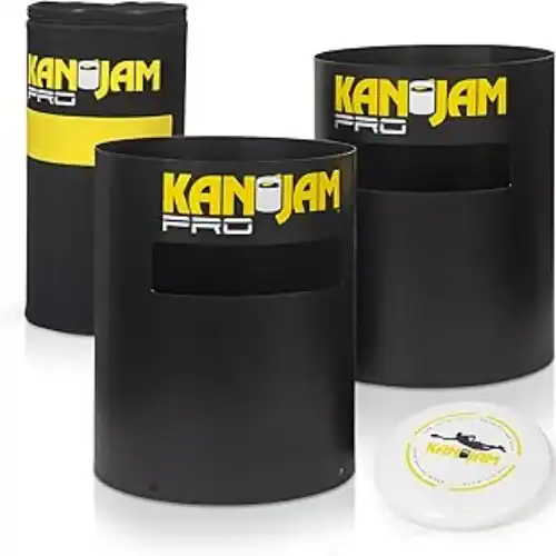 Kanjejam Pro odor neutralizer containers with black and yellow branding, designed for commercial use to eliminate odors efficiently.