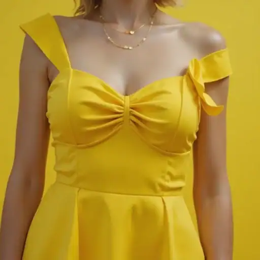 Why the Viral Rock Paper Scissors Yellow Dress Enraptured the Internet