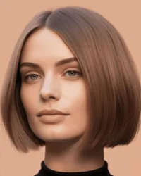 Chin-Length Bob – Sleek Yet Playful