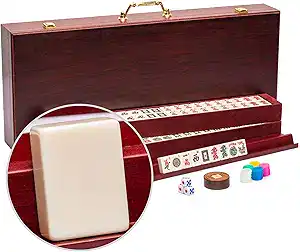 1. Yellow Mountain Imports American Mahjong Set – The Classic