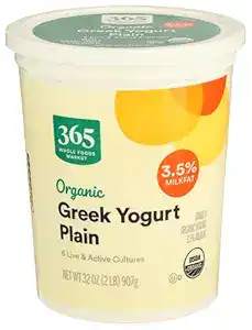 365 by Whole Foods Market Plain Greek Yogurt