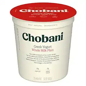 5. Chobani Whole Milk Coffee & Cream Greek Yogurt
