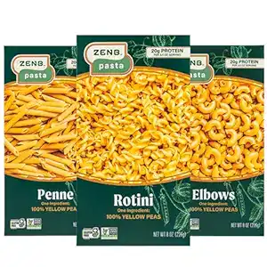 ZENB Yellow Pea Pasta – Best Prebiotic Pasta