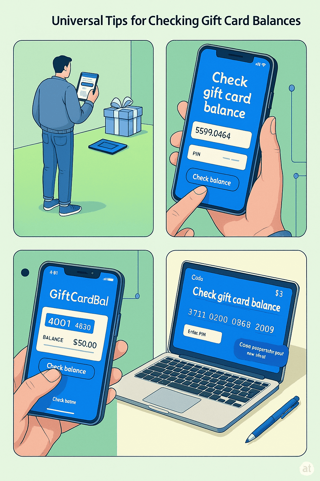 Universal Tips for Checking Gift Card Balances