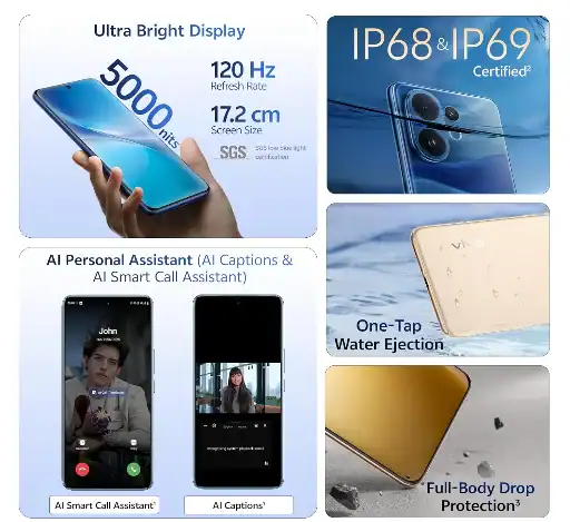 Vivo V60 Specifications: Comprehensive Technical Overview