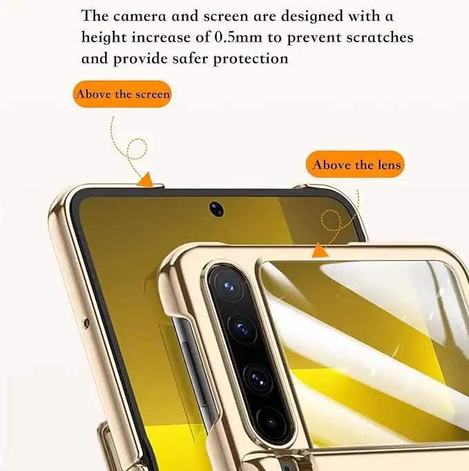 Shockproof phone case with reinforced camera protection and screen guard, designed to prevent scratches, increase durability, and ensure safer usage for smartphones. Perfect for high-impact environments.