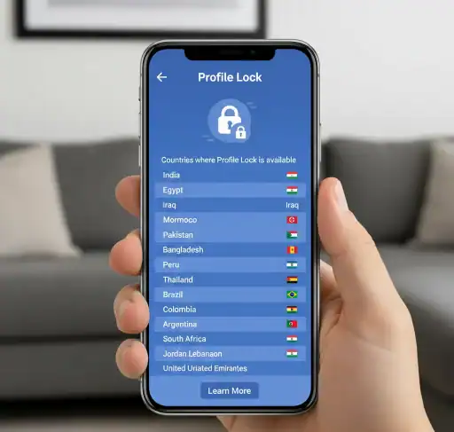 Facebook Profile Lock Country List: Where the Facebook Profile Lock Feature is Available