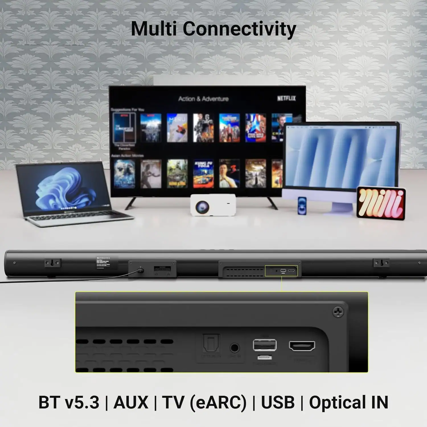 Setup and Connectivity Options