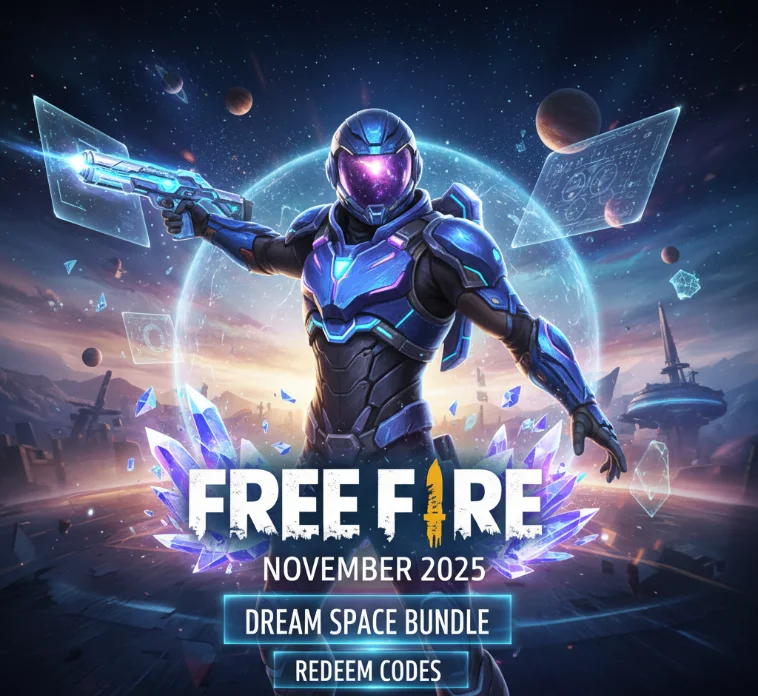 Free Fire November 2025: Dream Space Bundle & Redeem Codes