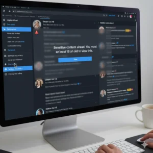 How Do You Disable Sensitive Content Blur on the X Desktop