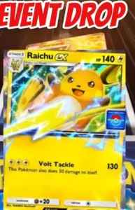 How to Get the Raichu EX Promo Event