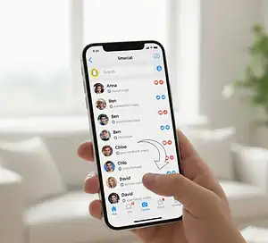 How to Half Swipe on Snapchat iPhone