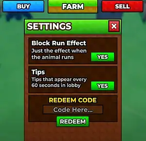 How to Use Raise Animals Codes