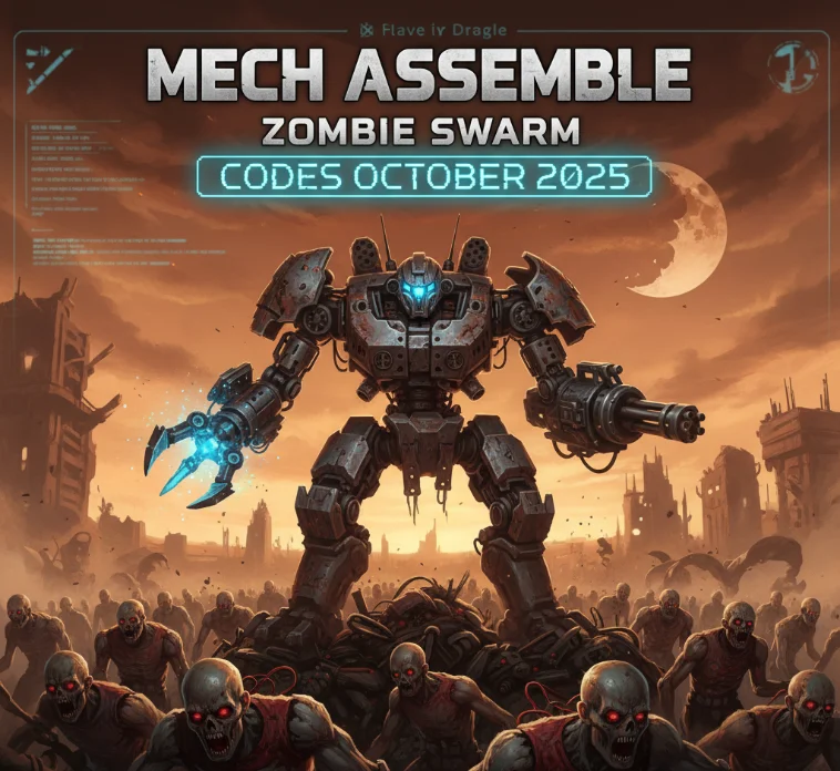 Mech Assemble Zombie Swarm Codes October 2025 (Working)