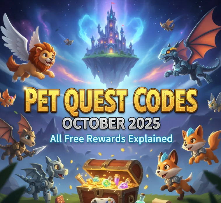 Pet Quest Codes October 2025: All Free Rewards Explained