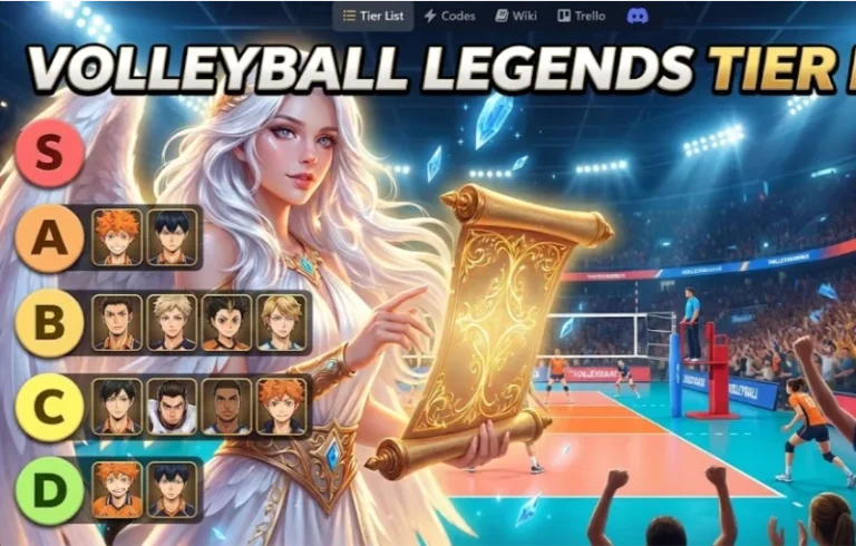 Volleyball Legends Tier List