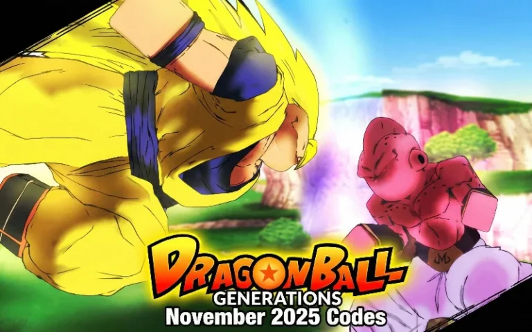 Dragon Generations Codes November 2025