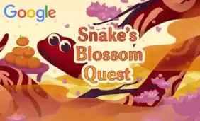 How the Year of the Snake Google Game Looks and Feels