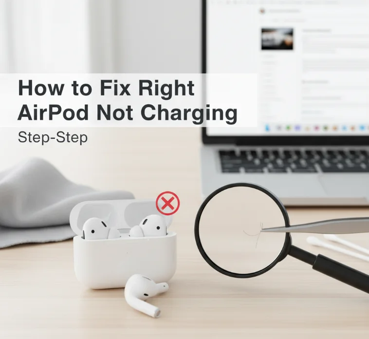 How to Fix Right AirPod Not Charging: Step-by-Step