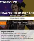 How to Redeem Free Fire MAX Codes on reward.ff.garena.com