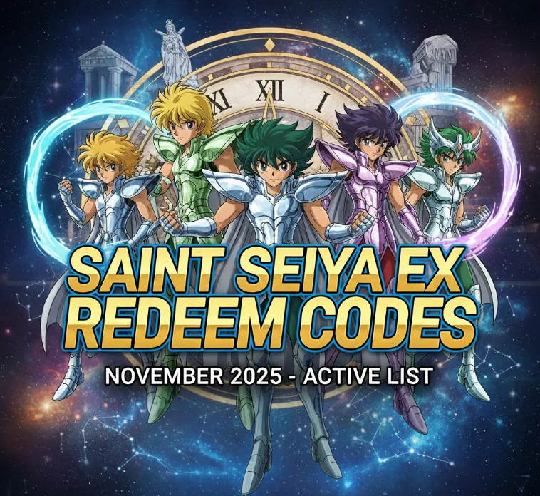 Saint Seiya EX Redeem Codes November 2025 – Active List