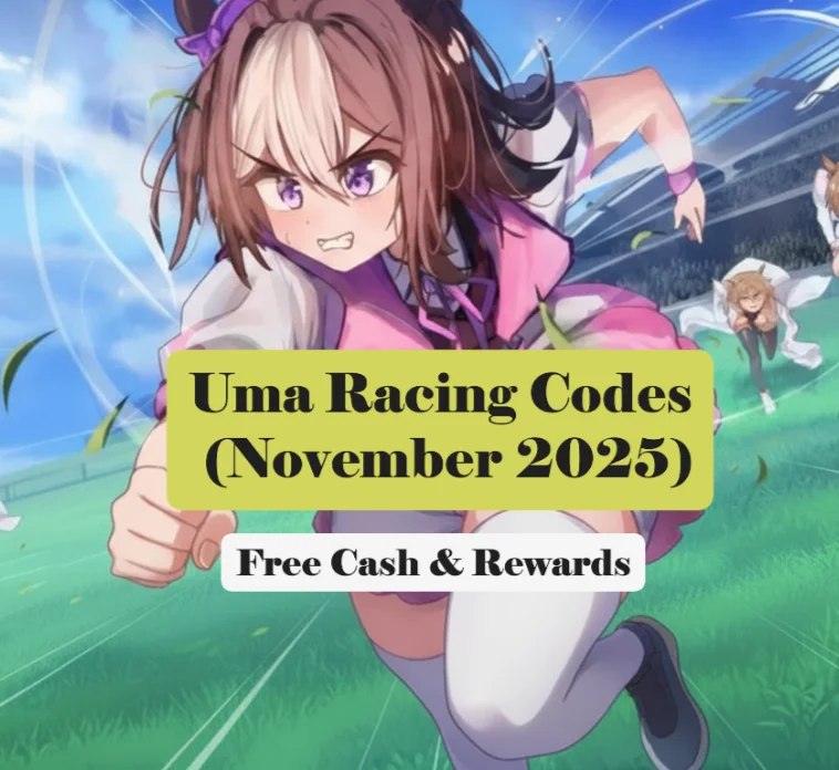 Uma Racing Codes (November 2025): Free Cash & Rewards