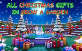 WHAT'S INSIDE ALL GIFTS!! in Grow a Garden Christmas Event ROBLOX