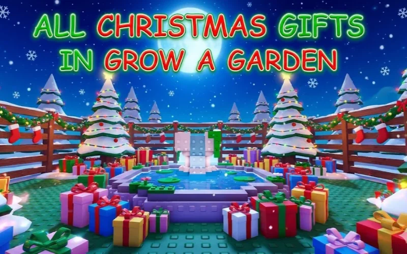 Grow a Garden Christmas Presents Guide: All Rewards & Drop Rates