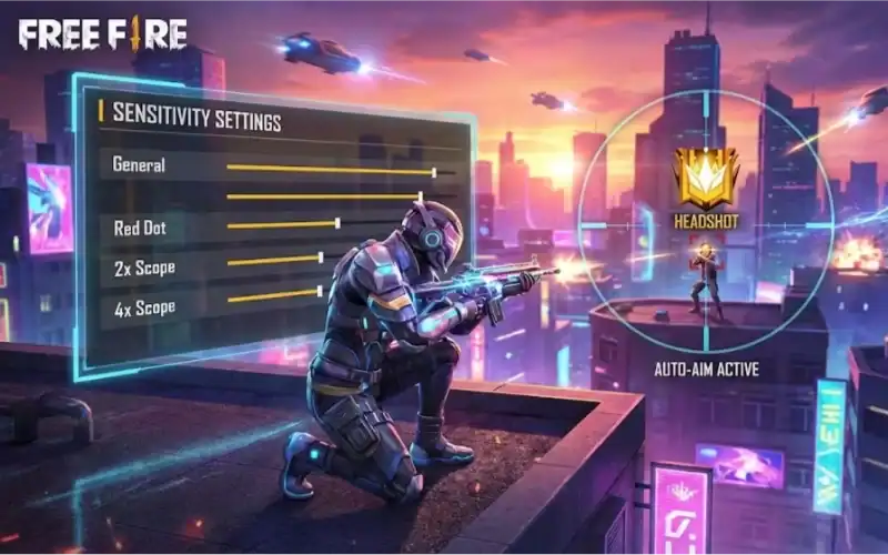 Free Fire Sensitivity Settings: How to Lock Aim & Hit Auto-Headshots (2025)