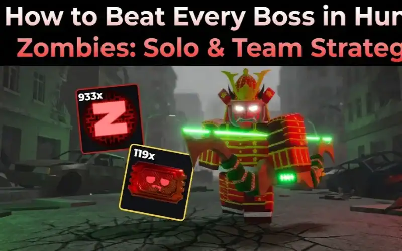 How to Beat Every Boss in Hunty Zombies: Solo & Team Strategy (2025)