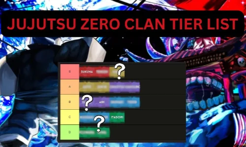Jujutsu Zero Clan Tier List 1
