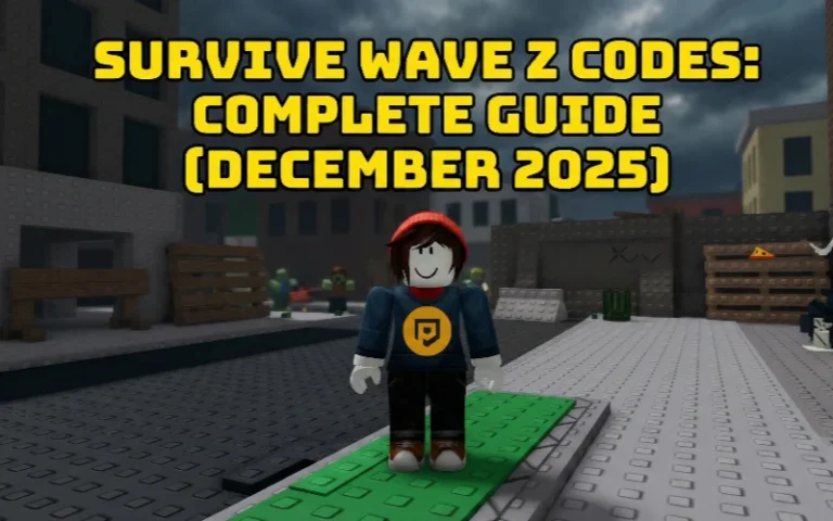 Survive Wave Z Codes Complete Guide