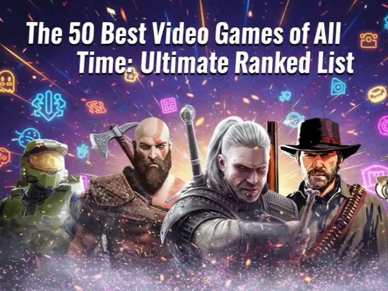 The 50 Best Video Games of All Time: Ultimate Ranked List