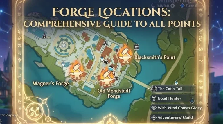 The Forge Locations Comprehensive Guide to All Points of Interest and Hidden Locations