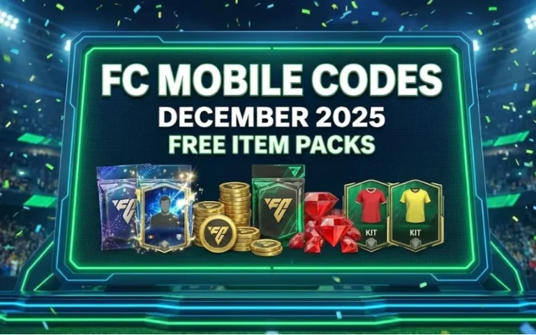 FC Mobile Codes – Free Item Packs and Rewards