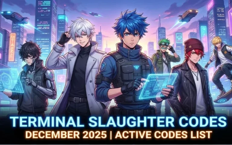 Terminal Slaughter Codes December 2025 – Latest Active Redemption Codes