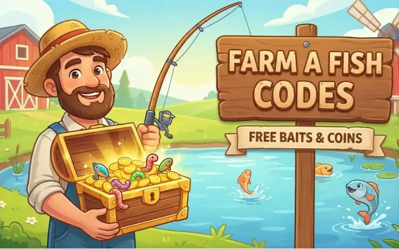 Farm a Fish Codes (December 2025) – Free Baits & Coins