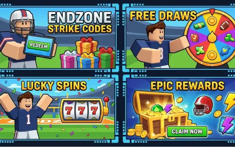 Endzone Strike Codes (December 2025) – Free Draws & Lucky Spins