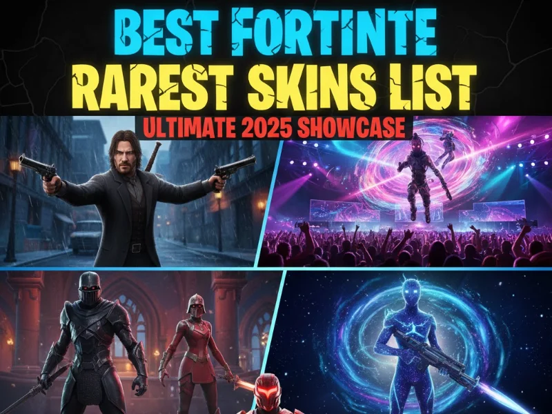 The Ultimate Guide to Fortnite’s Rarest Skins in 2025: What Makes Them Valuable