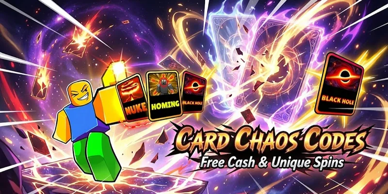Card Chaos Codes January 2026: Free Cash & Unique Spins