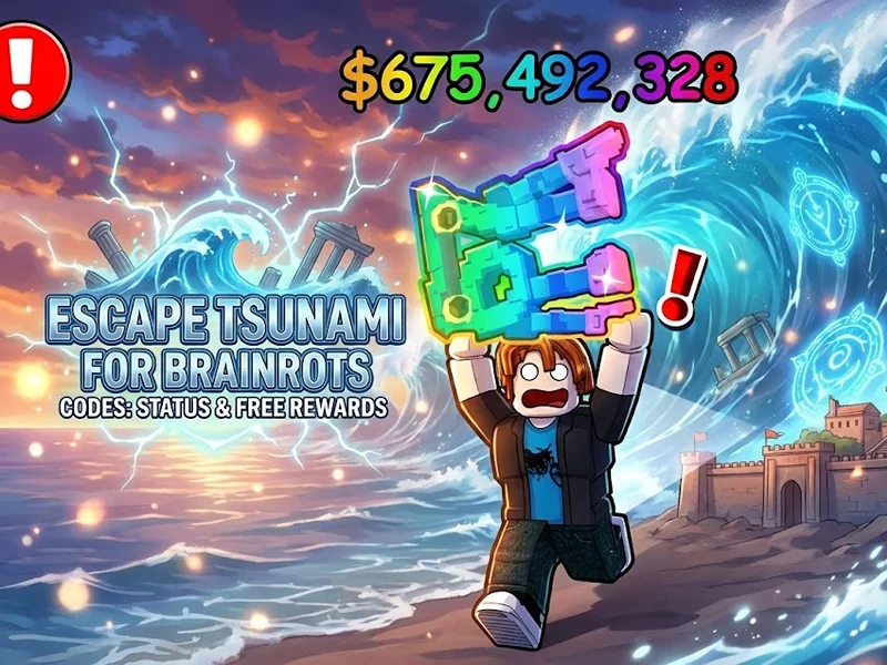 Escape Tsunami for Brainrots Codes (January 2026): Complete Guide