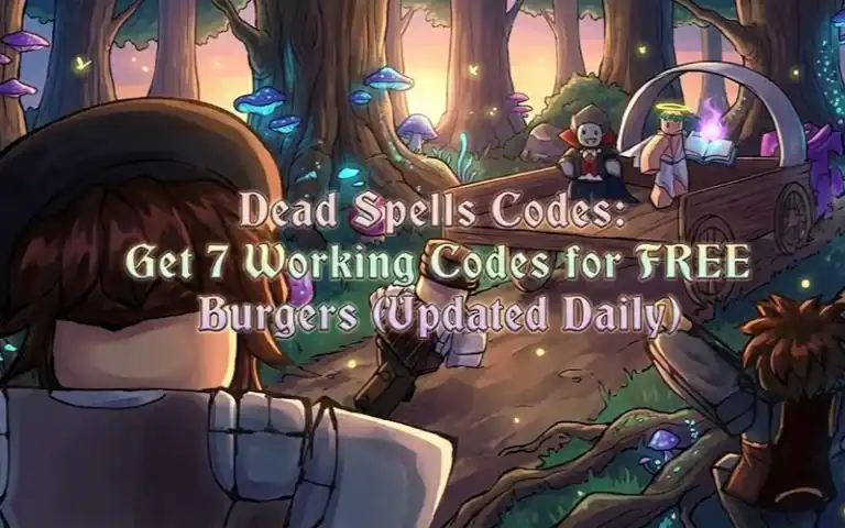 Unlock free working codes for Dead Spells and enjoy updated daily benefits in this enchanting fantasy forest setting. Perfect for gamers looking to enhance their gameplay experience.