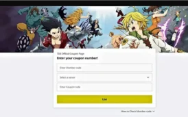 Free XYUltra coupon code for anime-themed discounts on 7DS official website and server selection. Enter your member code to unlock exclusive savings for anime fans.